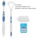 Long Handle Mouth Cleaner - Handy Tongue Scraper for Optimal Oral Hygiene | International Shipping Available - Buy Online on GoSupps.com