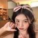 hgnxa Pearls Bowknot Headbands for Woman Girl Ribbon Hairband for Skincare Makeup Delicate Hairband for Girl Taking Photo Blue - Buy Online on GoSupps.com