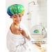 Mikimini Unicorn Shower Hood for Women & Kids - Reusable Double Waterproof Soft PVC Lining 2-Pack - Buy Online on GoSupps.com