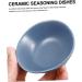 ABOOFAN 4 Pcs Ceramic Saucer Ramekins Dish Dishes Wasabi Dish Soy Dipping Plate Ketchup Bowl Vintage Plates Sauce Dipping Practical Snack Mini Ceramics Soy Sauce Vegetables Sushi re-usable 8.5X8X3cm Blue - Buy Online on GoSupps.com