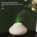 Essential Oil Diffuser - Aroma Diffuser Humidifier with Flame Light | USB Aromatherapy Desk Humidifier for Bedroom & Office - Beige - Buy Online on GoSupps.com