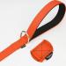 Taglory Lightweight Reflective Dog Leash for Small Dogs | Padded Handle | 1.2m x 2cm | Up to 10kg | Orange - Perfect for Safe Walks - Buy Online on GoSupps.com