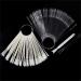 50 Pieces Manicure Tools Nail Art Display - UV Gel Acrylic Beauty Tool | Transparent Long Stiletto Fake Nails & DIY Tips - Buy Online on GoSupps.com