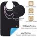 BIXUEJ 3 Pack Adult Bibs for Elderly Washable Feeding Adult Bib with Crumb Catcher Waterproof Clothing Protectors for Adult - Buy Online on GoSupps.com