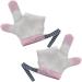 Kisangel 5 Pairs Infant Anti-Scratch Thumb Mesh Mittens - Breathable No Eating Gloves for Baby - 12.5X7CMx5pcs - Buy Online on GoSupps.com