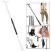 Fenteer Adjustable Long Handle Shoe Spoon & Sock Remover Tool White & Black Easy Aid for Shoe Slip-On & Off - Buy Online on GoSupps.com