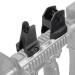 AGGXPF Fixed Iron Sights Set for Picatinny Weaver Rails - Durable Backup Front and Rear Sight - Buy Online on GoSupps.com