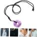Buy Magiclulu 4-Piece Amethyst Stone Necklace Set - Portable Safety Buckle & Festival Accessories - International Shipping Available - Buy Online on GoSupps.com