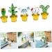 Zerodeko Car Toys 5 Pcs Cactus Decoration Cactus Figurine Vitroleros Para Mini Ornament Steam Cleaner Glass Sculpture Glass Cactus Decor Mini Figurine Crafts Car Glasses Soda Lime Glass - Buy Online on GoSupps.com