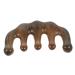 Moluckfu sandalwood comb body massager reliable massage comb body acupunctive massage clerk scratching tools simple massage comb from wood massage comb from