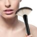 Buy Professional Fan Makeup Brush - Large Soft Dense Blush Brush for Perfect Highlighting | Best Face Makeup Tool Online - Buy Online on GoSupps.com
