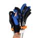 Finger Training Rehab Orthotics Hand Strengthener Finger Orthosis for Stroke Hemiplegia Hand Function Recovery Relief Finger Cramps Left Large