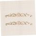Angoily Carved Onlay Wall Decals 4 pcs Wood Appliques Corner Furniture unpainted Frames Wood Furniture Wood Flower White Embryo Furniture Appliques Onlays Corner Onlay - Buy Online on GoSupps.com