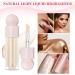 Liquid Highlighter Liquid Highlighter Face Highlighter Long Lasting and Smooth Liquid Highlighter for Body Water Resistant & Permanent Face Highlighter Cheekbone - Buy Online on GoSupps.com