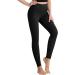 DAYOUNG Women's Yoga Pants with Pockets | High Waist Tummy Control Leggings | 4 Way Stretch for Workout Running | Black, Small - Buy Online on GoSupps.com