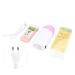 3 In 1 Wax Heater Kit Roll Waxing roll heating depilation cartridge + hair removal wax hair removal set for wax warmer electrical epilator landfill wax paper EU