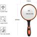 Floor Standing Magnifying Lamp Magnifying Glass Lamp with Rolling Floor Stand Adjustable Swivel Arm Magnifier Lamp Light Stand Lighting Magnifying Glass Light Eye Protection - Buy Online on GoSupps.com