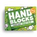 Hand Blocks: Lime & Sandalwood - Cold Processed Natural Soap Bars - Plastic Palm SLS SLES & Paraben Free