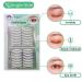 Invisible Slim Eyelid Tapes Stickers 300 Pairs - Medical-use Fiber Eyelid Strips for Instant Lift - Perfect for Hooded, Droopy, Uneven, Mono-eyelids - Green - Buy Online on GoSupps.com
