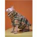 Sphynx Cat Clothes Sphynx Hairless Cat Clothes Sphynx Hairless Cat Clothes Winter Thick Warm Plaid Printing High Collar Button Coat for Cats Soft Faux Fur Pet Clothes with Sleeves (Vintage Plaid (Col L Vintage Plaid - Buy Online on GoSupps.com