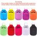 dijiusidy Key Chain Thoughtful Design Flip Caps Reusable Refillable Useful Bottle Holder Assorted Colors Portable Holders Straw Yellow XY Straw Yellow XY - Buy Online on GoSupps.com