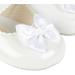 Baypods Baby Girls Soft Sole Pre Walker Shoes, White Patent, Made in England - Size 0 UK Child - Buy Online on GoSupps.com