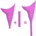 YESINDEED Female Urination Device - Silicone Funnel Urine Cup for Women - Portable, Reusable, and Easy to Clean - Purple - Buy Online on GoSupps.com