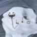 Buy Bohemia Moon Cuff Chain Earrings | Silver Chain Climber & Dangle Earrings Set for Women & Girls - Stylish Tassel & Cartilage Designs - Buy Online on GoSupps.com
