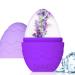 Joyeee Ice Roller Facial Ice Roller Eye Eis Massage Face Treatment Beauty skin care shrinks pores anti-folds reduced swelling improves skin elasticity egg-shaped violet #2 violet
