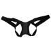 Back Brace Posture Corrector | Adjustable Lightweight Neoprene Support Belt for Men & Women | Improve Posture & Alleviate Back Pain - Buy Online on GoSupps.com