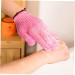 4 Pairs Exfoliating Shower Gloves - Medium Bath Scrub Body Exfoliator for Soft Skin - Buy Online on GoSupps.com