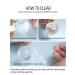 1.1 Inch Clear Silicone Nail Stamper for French Tip Manicure - Nail Art Design Tools Kit - Buy Online on GoSupps.com