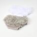 Hoolchean Baby Girls 2PCS Tulle Ruffle Bloomer Set - White & Grey (0-6 Months) - Buy Online on GoSupps.com