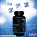 Saba Night Bliss Natural Sleep Aid | Non-Habit Forming | Sleep Supplement for Longer Sleep & Stress Relief w/Magnesium, Melatonin, GABA, Chamomile, & Valerian (60 Vegan Capsules, 30 Day Supply) - Buy Online on GoSupps.com