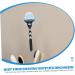 Hakidzel 2-Pack Suction Cup Razor Holder Rack - Wall-Mounted Shaver Storage for Bathroom - Buy Online on GoSupps.com