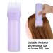 Root Comb Applicator Bottle - Hair Dyeing Tool with Brush for Barbers & Beauty Salons | Blue - Buy Online on GoSupps.com