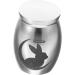 BESPORTBLE 5pcs Rabbit Urn Small Pet Urn Bunny Dog Urns for Ashes Mini Urns for Ashes Urn Small Stainless Steel 4.00X3.00X3.00CMx5pcs Silverx5pcs - Buy Online on GoSupps.com