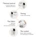 Automatic Heating Scarf & Pillow | 4 Timer Settings | Electrical Neck Relief | Dark Gray EU Connector 220-240V - Buy Online on GoSupps.com