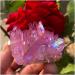 GONCAY Rare Purple Flame Ring Quartz Specimen - Unique Clusters (2pcs) | International Shipping - Buy Online on GoSupps.com