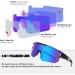 IKTOD Sports Polarized Sunglasses | Pit Vipers Style for Men & Women | UV400 Protection for Baseball, Cycling, Driving - Buy Online on GoSupps.com