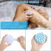 Globalstore 3 in 1 Multifunction Shower Brush Set with Long Handle - Back Scrubber, Loofah Mesh Exfoliating Brush, Sponge Bath Brush - for Men and Women - Buy Online on GoSupps.com