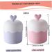 Foam Maker for Face Wash 2Pcs Heart Design Cleanser Foamer Portable Bubble Foamer Fast Foaming PP Skincare Foam Maker for Home Travel - Buy Online on GoSupps.com