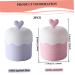 Foam Maker for Face Wash 2Pcs Heart Design Cleanser Foamer Portable Bubble Foamer Fast Foaming PP Skincare Foam Maker for Home Travel - Buy Online on GoSupps.com