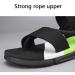 Men's Beach Sandals - Indoor/Outdoor Flip Flops Casual Slip-On Athletic Slippers Soft Sole Size 6.5 - Black - Buy Online on GoSupps.com