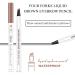 Buy 4 Tip Microblade Eyebrow Pen - Waterproof Long-Lasting Eyebrow Pencil in Brown | Best International Shipping - Buy Online on GoSupps.com