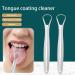 Xujlrl 4-Piece Stainless Steel Tongue Cleaner Set - Effective Tongue Scraper for Fresh Breath - Ideal for Adults & Children - Buy Online on GoSupps.com
