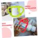 ibasenice 6 Pcs Silicone Bottle Handle Newborn Bottle Handle Newborn Bottle Grip Bottle Handles Milk Bottle Handles Milk Bottle Accessories Silicone Soft Wide Mouth 13.00X7.00X6.50CMx3pcs Assorted Colorx3pcs - Buy Online on GoSupps.com