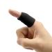 uxcell 10pcs Black Cotton Stretch Sport Anti-Dislocation Protector Finger Sleeve Support