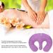 Beauty Salon Breast Support Pillow - Professional Portable Chest Cushion for SPA Massage - Polyester Hollow Pillow for Nap - Travel Sleeping Aid (Purple) - Buy Online on GoSupps.com