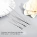 Crcyphne 5 Pcs/Set Unisex Stainless Steel Spiral Ear Pick Spoon Cleaner Ear Care Multifunction Portable Ear Pick Beauty Tool Kit With Box - Buy Online on GoSupps.com